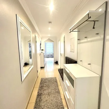 Mein Apartment, Garden, Terrasse, Klima, 6 Personen 아파트 프랑켄탈