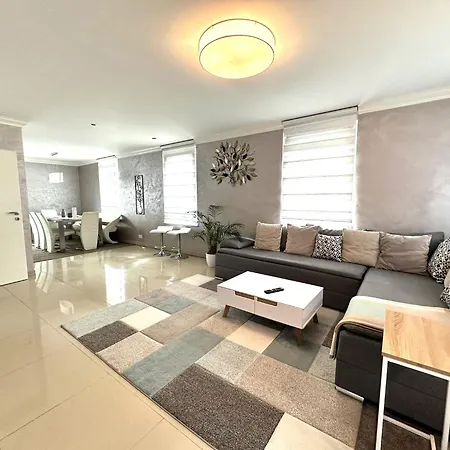 Mein Apartment, Garden, Terrasse, Klima, 6 Personen 프랑켄탈